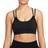 Nike Yoga Dri-Fit ADV Indy Light-Support Seamless Non-Padded Sports Bra - Black/Black/Iron Grey