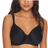 Bali One Smooth U Ultra Light Minimizer Underwire Bra - Black