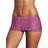 Maidenform Microfiber Boyshort - Spot Leo Print/Peony Parade Pink