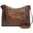 Frye Melissa Zip Crossbody - Dark Brown