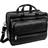 McKlein Elston | 15” Dual-Compartment Laptop Briefcase - Black