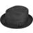 Bailey Tate Braided Fedora Bucket Hat - Black