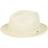 Bailey Tate Braided Fedora Cap - Off White