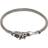 John Hardy Legends Naga Station Bracelet - Silver/Blue