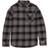 Volcom Caden Plaid Long Sleeve Shirt - Black