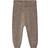 Little Jalo Baby's Knitted Pants - Wood Brown