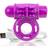 Screaming O Charged OWow Purple Vibrating Cock Ring