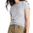 Hanes Women's Perfect-T Short Sleeve T-Shirt - Light Steel