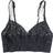 Hanky Panky V-Neck Retro Lace Bralette - Black