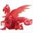 Bepuzzled 3D Crystal Puzzle Dragon 56 Pieces Red