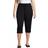 Hanes Women's JMS French Terry Capris - Black