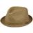 Bailey Billy Braided Trilby Bucket Hat - Tan