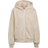 Adidas Women's Studio Lounge Fleece Hooded Full-Zip Hoodie - Botanic Beige Mel