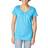 Hanes Women's Slub Jersey Shirred V-Neck Tee - Process Blue