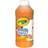 Crayola Washable Fingerpaint Orange 473ml