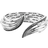 John Hardy Bamboo Flex Cuff - Silver/Black