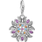 Thomas Sabo Charm Club Collectable Amulet Kaleidoscope Charm pendant - Silver/Multicolour