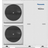 Panasonic Aquarea Monoblock T-Cap 9kW (WH-MXC09H3E8) Udendørsdel