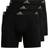 Adidas Performance Boxer Briefs 3-pack Men - Black