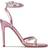 Nine West Mona Ankle Strap - Pink Suede