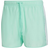 Adidas Classic 3-Stripes Swim Shorts - Pulse Mint/White