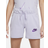 Nike Older Kid's Sportswear Club French Terry Shorts - Purple Chalk/Wild Berry (DA1405-572)