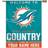 WinCraft Miami Dolphins Personalized 1-Sided Vertical Banner