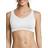 Hanes Seamless Racerback Sports Bra - White