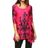 White Mark Women's Yanette Tunic Top - Pink