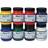 Jacquard Textile Color Fabric Paint 2.25oz 8/Pkg-Primary & Secondary Colors