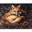 Dimensions Sunlit Fox Counted Cross Stitch Kit 14"X11" 14 Count