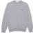 Lacoste Organic Cotton Crew Neck Sweater - Grey Chine