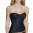 Dominique Juliette Satin Strapless Longline Corset - Black