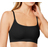 Calvin Klein Invisibles Wirefree Retro Bralette Bra - Black