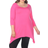 White Mark Makayla Tunic Top Plus Size - Pink