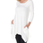 White Mark Women's Makayla Tunic Top - White