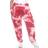 White Mark Tie Dye Harem Pants Plus size - Red