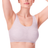 Bali Comfort Revolution Easylite Wirefree Bra - Crystal Grey Heather Print