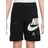 Nike Air Older Kid's French Terry - Black/Black/Light Bone (DM8086-010)