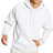 Hanes EcoSmart Pullover Hoodie Unisex - White