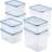 Lock & Lock Easy Essentials Kitchen Container 14pcs