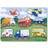 Melissa & Doug Vehicles Peg Puzzle 8 Pieces