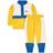 Kuling x Maja Mama Colorblock Tracksuits - Lemon/ Klein Blue