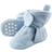 Luvable Friends Fleece Booties - Light Blue