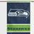 WinCraft Seattle Seahawks Primary Logo Single-Sided Vertical Banner