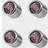 Ohio State Buckeyes College Cappers Tire Valve Stem Covers