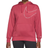 Nike Therma-FIT Fleece Logo Hoodie Women - Pomegranate/White