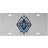 Stockdale Vancouver Whitecaps FC Stainless Steel Elite Logo License Plate