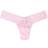 Hanky Panky Stringtrusser Signature Lace Low Rise Thong - Pink