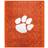 Pegasus Clemson Tigers Echo Plush Blanket